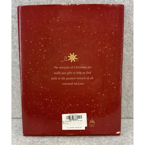 The Forgotten Carols A Christmas Miracle for Isaac and Eliza Hardcover With CD - Picture 8 of 9